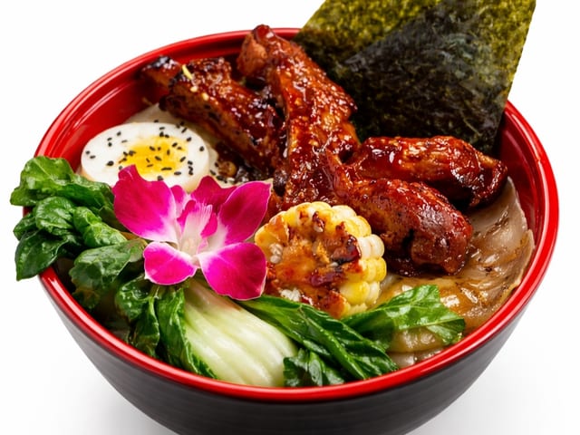 Kids BBQ Rib Tip Ramen.