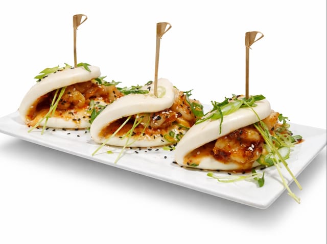 Fried Shrimp Bao Buns (3 PCS).