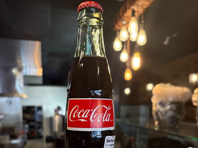 Glass Bottle Coke.